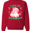 I Do it for the Hos Xmas Ugly Christmas Sweater Christmas Unisex Crewneck Graphic Sweatshirt