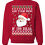 Ask Your Mom If I'm Real Funny Santa Christmas Unisex Crewneck Graphic Sweatshirt