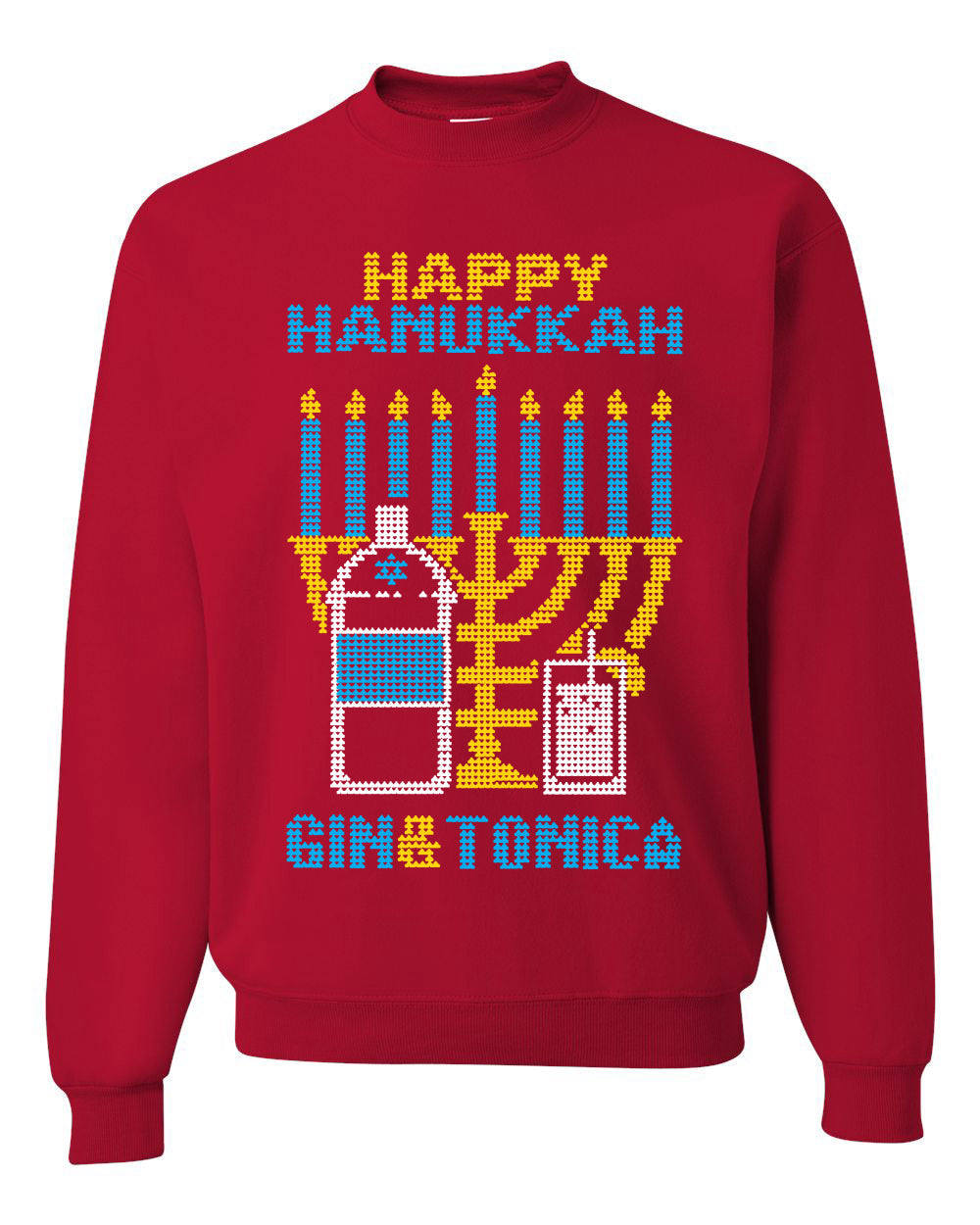 Hanukkah Imagine If Your Phone Battery was Low but Lasted 8 Days  Hanukkah Unisex Crewneck Graphic Sweatshirt