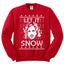 Let It Snow Jon Snow Digital Christmas Unisex Crewneck Graphic Sweatshirt