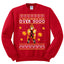All I Want for Christmas is to Reach Over 9000 Christmas Unisex Crewneck Graphic Sweatshirt