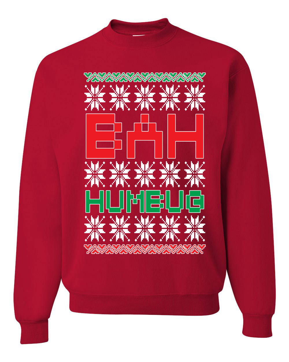 BaH Humbug Christmas Unisex Crewneck Graphic Sweatshirt