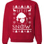 Let It Snow Jon Snow GoT Unisex Crewneck Graphic Sweatshirt