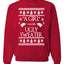 A Girl Has No Ugly Sweater Christmas Unisex Crewneck Graphic Sweatshirt