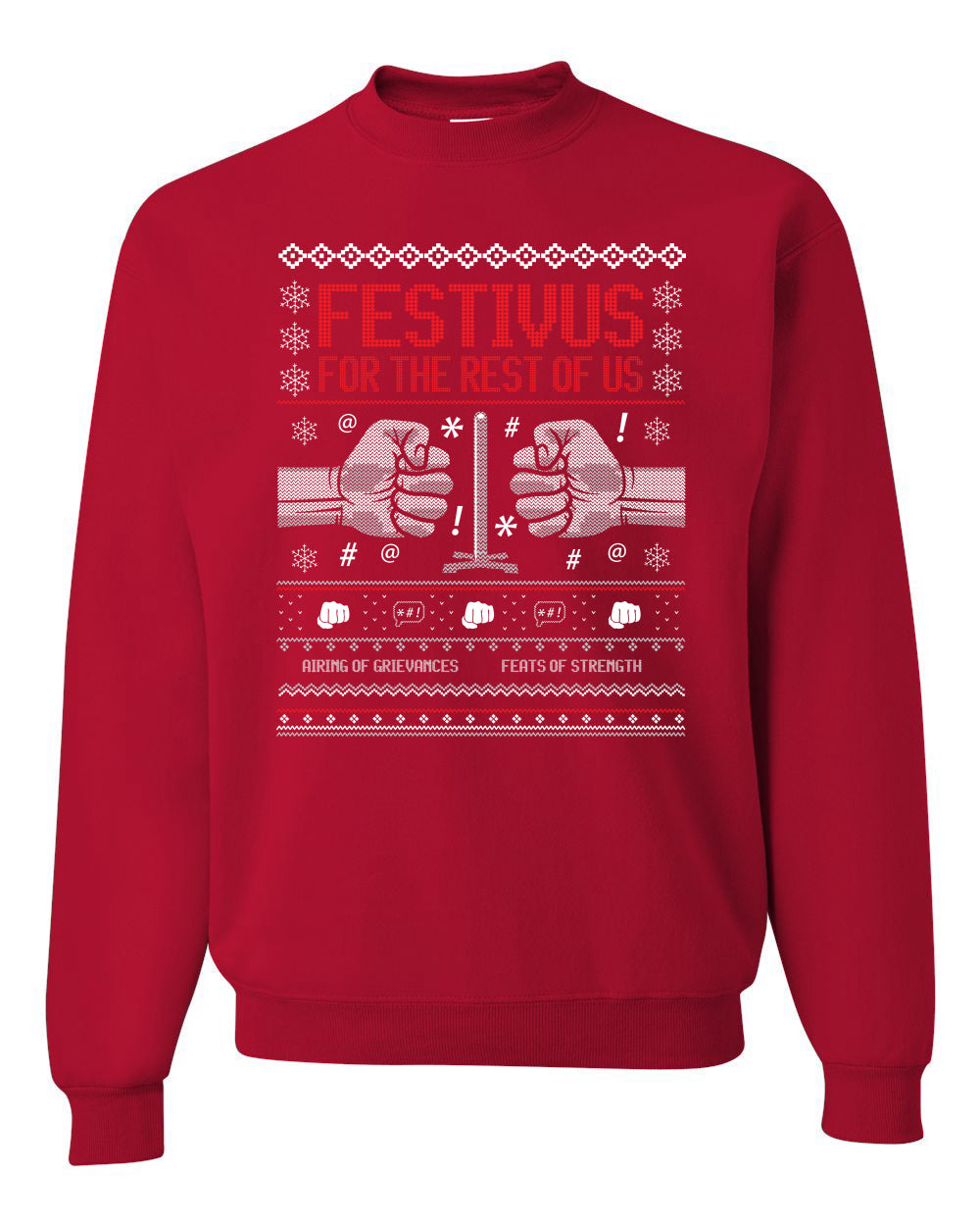 Festivus for The Rest of Us Christmas Unisex Crewneck Graphic Sweatshirt