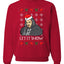 Let It Snow | Jon Snow Full Color GoT Christmas Unisex Crewneck Graphic Sweatshirt