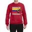 Freedom For Venezuelan Raised Fist Sweater, Unisex Crewneck Sweatshirts
