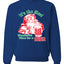 It is The Most Wonderful Time for a Beer Ugly Christmas Sweater Unisex Crewneck Graphic Sweatshirt