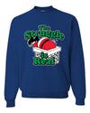 The Struggle is Real Xmas  Ugly Christmas Sweater Unisex Crewneck Graphic Sweatshirt