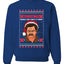 Funny Ron Swanson Parks and Rec Christmas I Don't Care if It's Merry Xmas Christmas Unisex Crewneck Graphic Sweatshirt