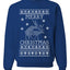 Merry Christmas | Reindeer Humping Christmas Unisex Crewneck Graphic Sweatshirt