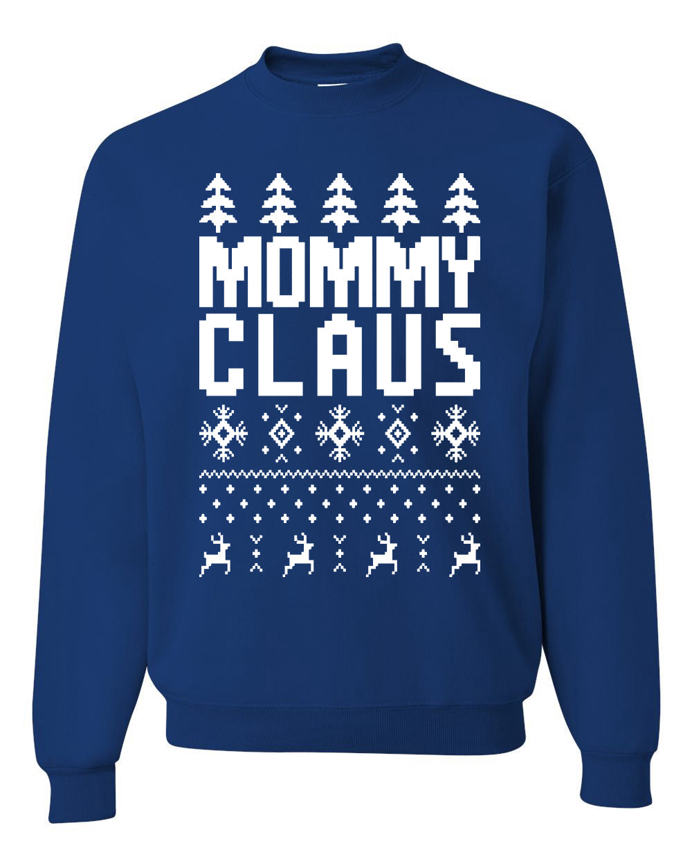 Mommy Claus Christmas Unisex Crewneck Graphic Sweatshirt