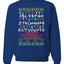 Alphabet A-Z Christmas lights Christmas Unisex Crewneck Graphic Sweatshirt