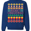 Merry Christmas Junk Food Unisex Crewneck Graphic Sweatshirt