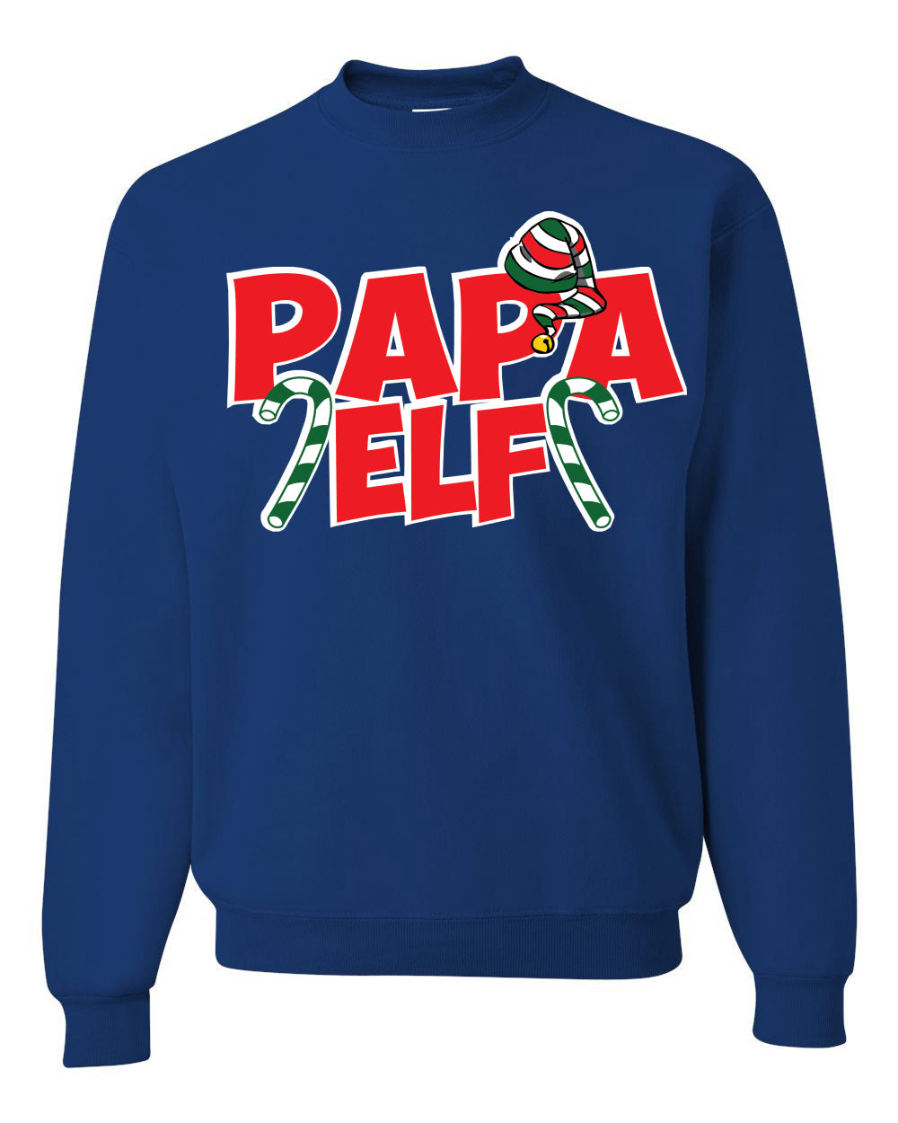 Papa Elf Unisex Crewneck Graphic Sweatshirt