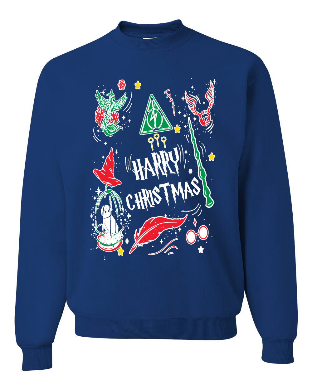 Harry Christmas Ornaments Christmas Unisex Crewneck Graphic Sweatshirt