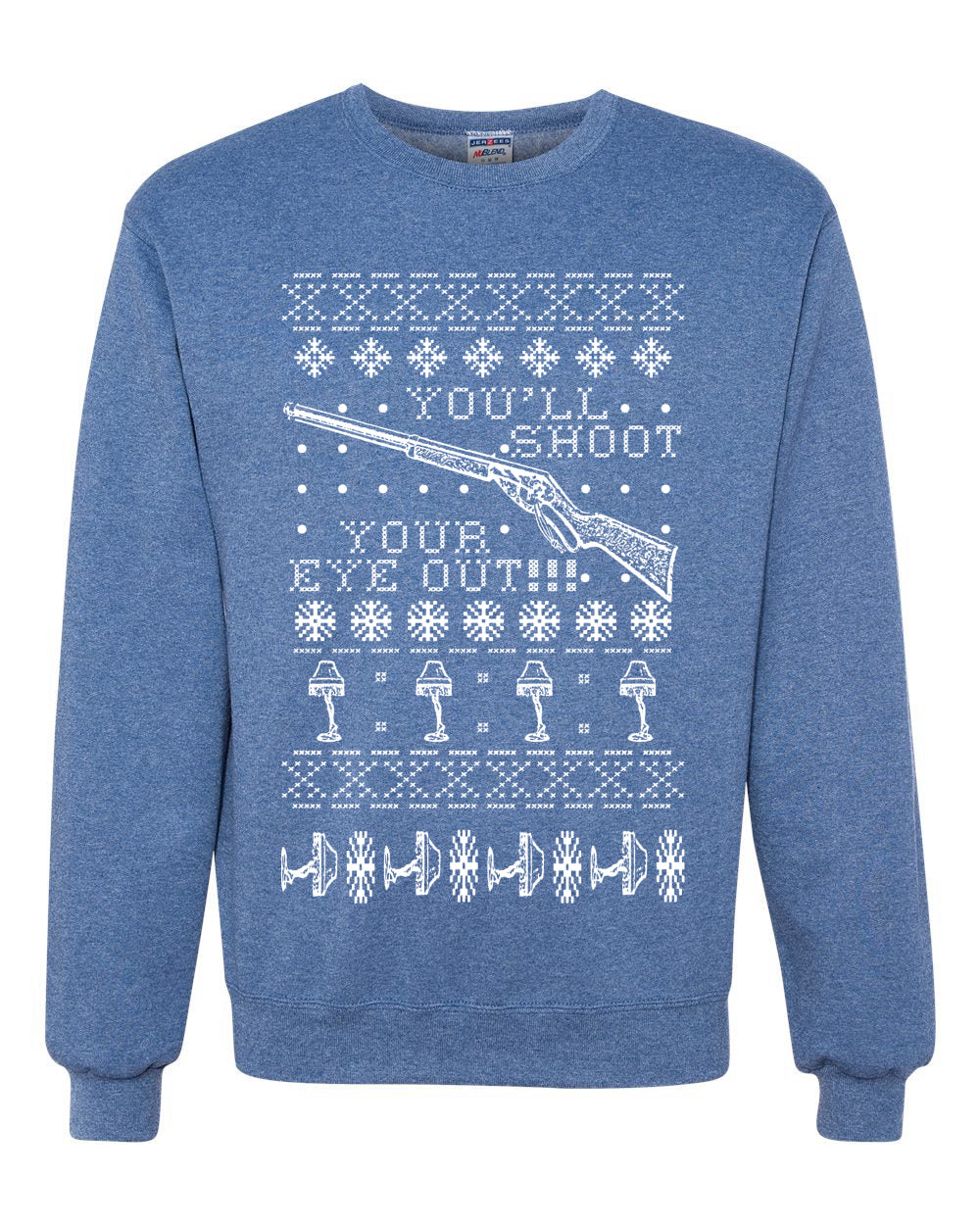 You'll Shoot Your Eye Out Christmas Unisex Crewneck Graphic Sweatshirt