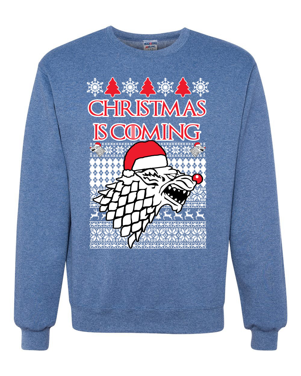 Christmas is Coming | GoT Stark Unisex Crewneck Graphic Sweatshirt