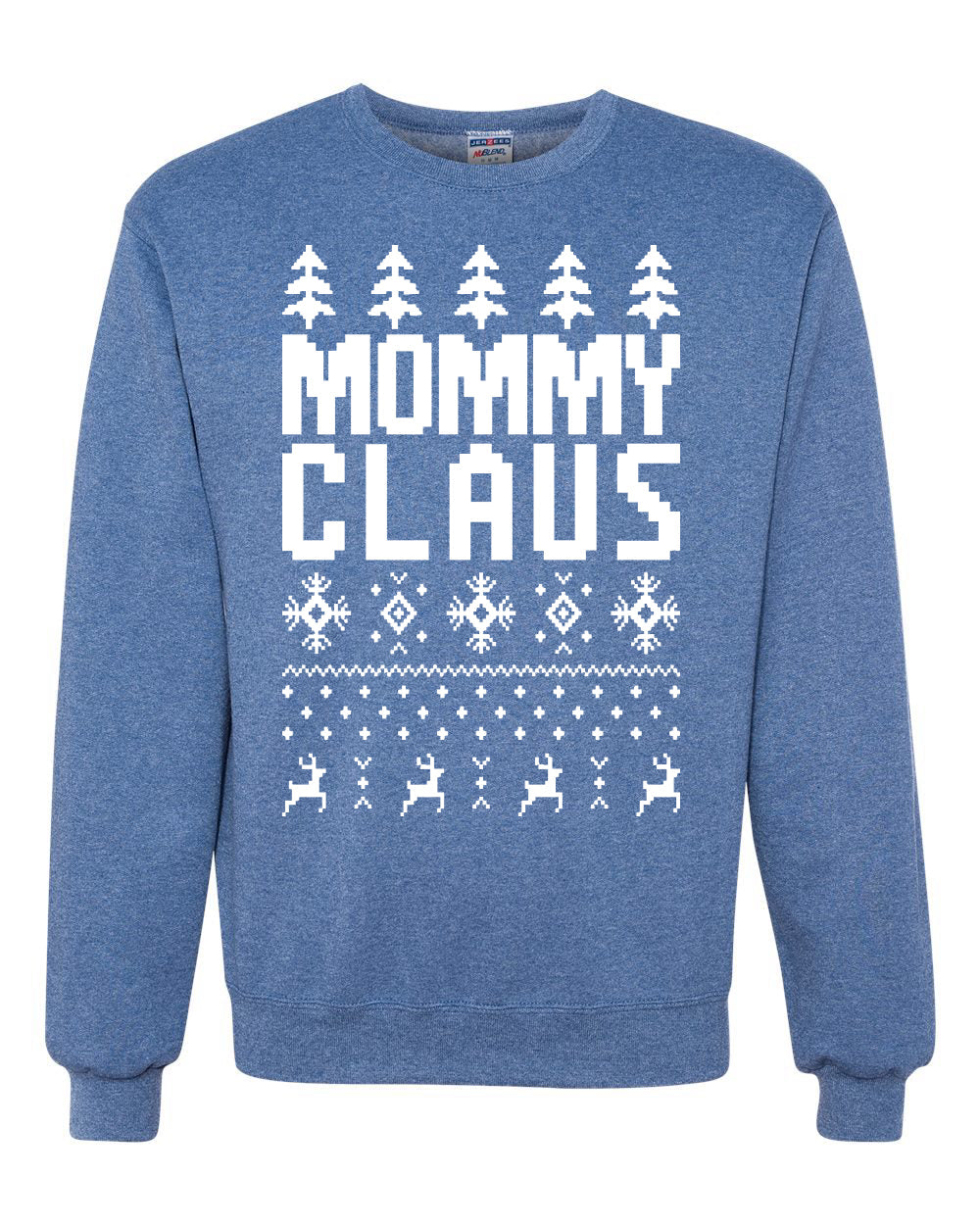 Mommy Claus Christmas Unisex Crewneck Graphic Sweatshirt
