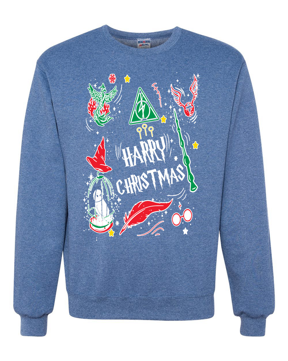 Harry Christmas Ornaments Christmas Unisex Crewneck Graphic Sweatshirt
