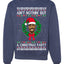 ain't nothin' but a christmas party Christmas Unisex Crewneck Graphic Sweatshirt