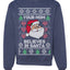 Your Mom Believes in Santa Christmas Unisex Crewneck Graphic Sweatshirt