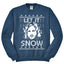 Let It Snow Jon Snow Digital Christmas Unisex Crewneck Graphic Sweatshirt