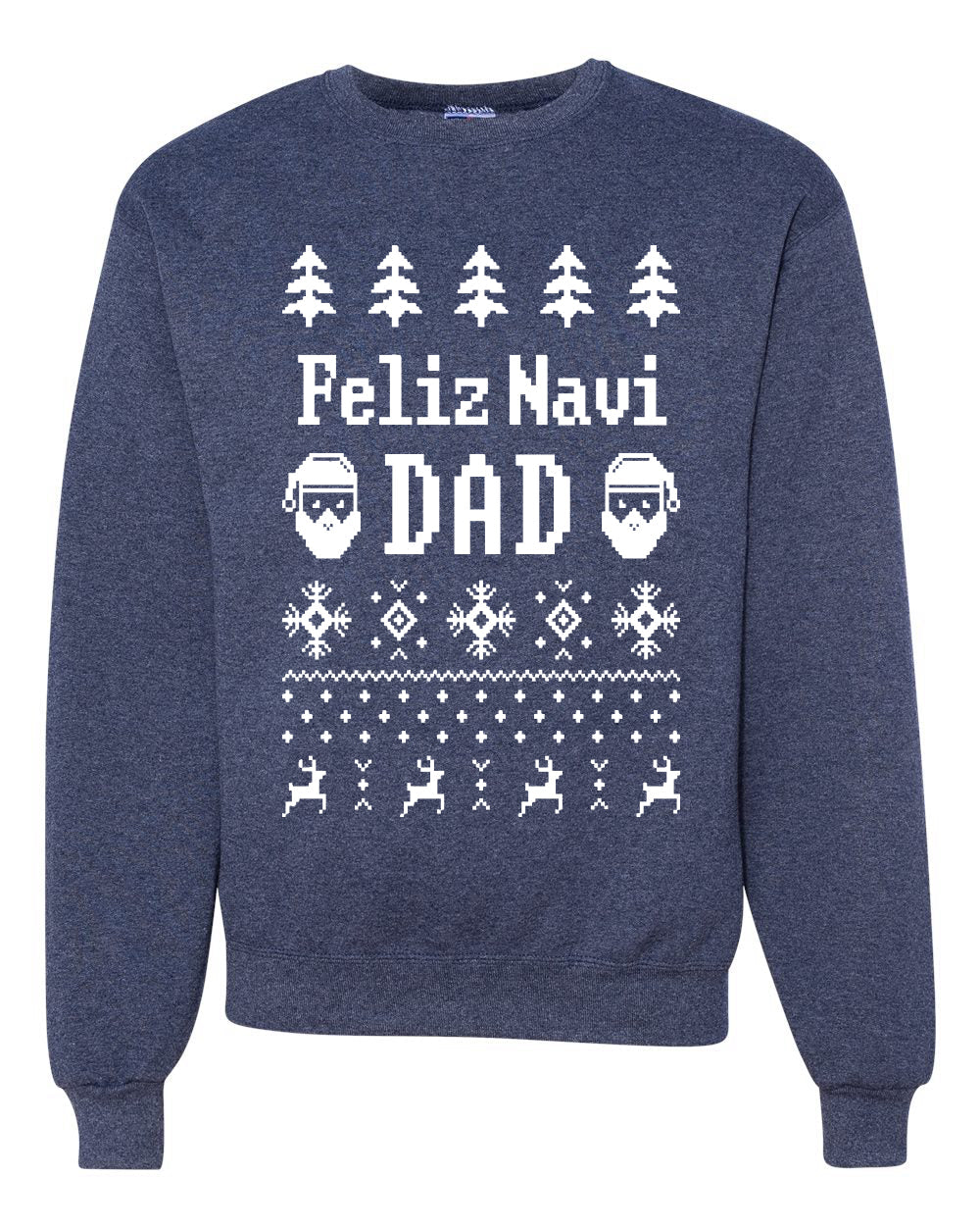 Feliz Navidad Unisex Crewneck Graphic Sweatshirt