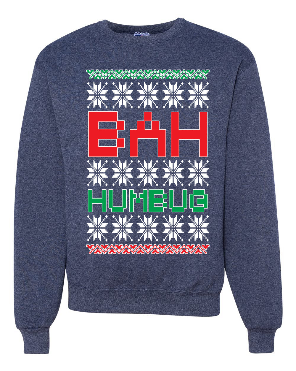 BaH Humbug Christmas Unisex Crewneck Graphic Sweatshirt