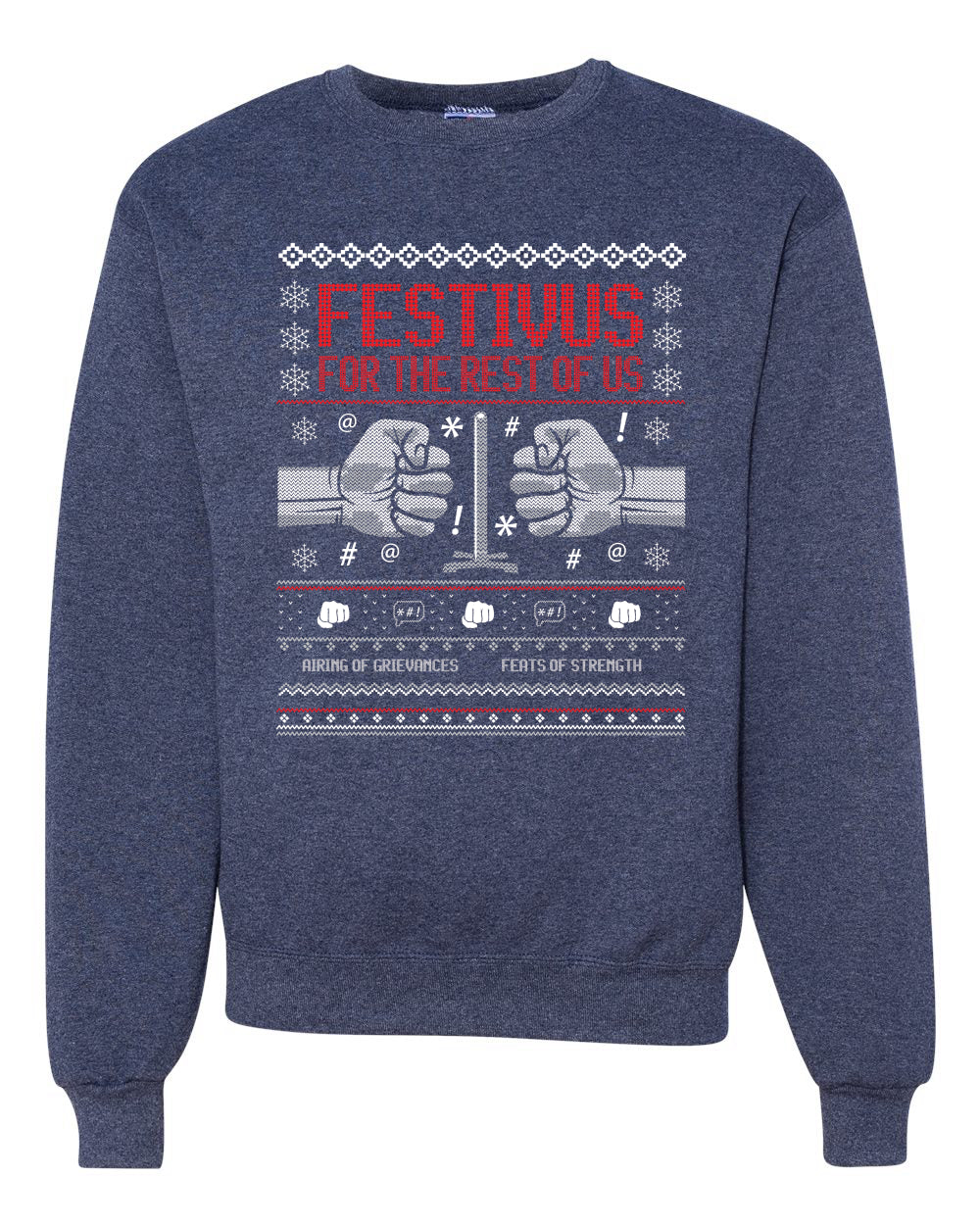 Festivus for The Rest of Us Christmas Unisex Crewneck Graphic Sweatshirt