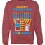 Hanukkah Imagine If Your Phone Battery was Low but Lasted 8 Days  Hanukkah Unisex Crewneck Graphic Sweatshirt