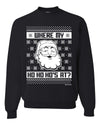 Where's My Ho Ho Hos | Santa Design Merry Ugly Christmas Sweater Unisex Crewneck Graphic Sweatshirt