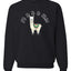 Fa la la la llama Xmas Ilama Merry Christmas Unisex Crewneck Graphic Sweatshirt
