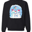Singing Snowmen Merry Christmas Unisex Crewneck Graphic Sweatshirt