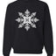 Snowflake, Pretty Holiday Christmas Design, Unisex Christmas Sweater, Crewneck Sweatshirts