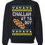 Challah At Ya Boy Ugly Christmas Sweater Unisex Crewneck Sweatshirt