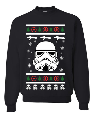 Stormtrooper Star Wars Ugly Christmas Sweater Unisex Crewneck Sweatshirt