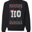 Christmas Ho Merry Ugly Christmas Sweater Unisex Crewneck Graphic Sweatshirt