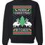 Merry Christmas Bitches Merry Ugly Christmas Sweater Unisex Crewneck Graphic Sweatshirt