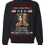 This Christmas RED Remember Everyone Deployed Veteran Ugly Christmas Sweater
