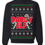 Daddy Elf Cute Holiday Winter Ugly Christmas Sweater Crewneck Sweatshirt