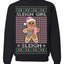 Sleigh Girl Sleigh Funny Trendy Pop Girly Sling Bag Coffee Cup Unisex Ugly Christmas Sweater Crewneck Sweatshirt