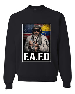 Venezuelan Dictator Maduro Captured F Around Find Out Sweater, Unisex Crewneck Sweatshirts