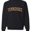 Tennessee  Camo Fill Orange Outline Sweater, Unisex Crewneck Sweatshirts