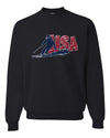 USA Winter Team Sports Fan Collection | USA Skier Sweater, Unisex Crewneck Sweatshirts