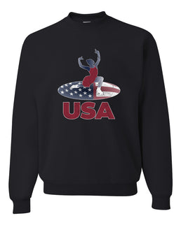 USA Winter Team Sports Fan Collection | USA Skater Sweater, Unisex Crewneck Sweatshirts