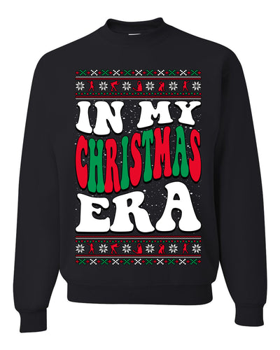 In My Christmas Era Ugly Christmas Sweater Unisex Crewneck Sweatshirt
