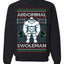 Abdominal Swoleman Fitness Yeti Ugly Christmas Sweater Unisex Crewneck Sweatshirt