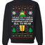 Spread Christmas Cheer Sing Loud For All To Hear Ugly Christmas Sweater Unisex Crewneck Sweatshirt