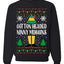 Cotton Headed Muggins Christmas Movie Quote  Ugly Christmas Sweater Unisex Crewneck Sweatshirt
